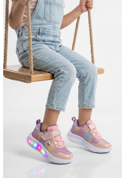 Marcokids Marco Kids 26y909 P Pudra Kız Çocuk Spor Ayakkabı