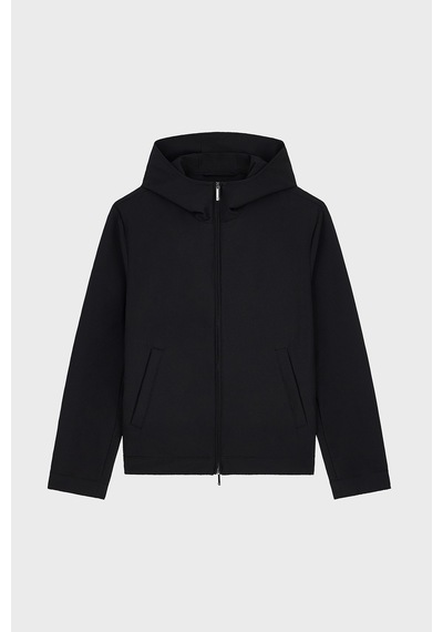Emporio Armani Kaz Tüyü Dolgulu Kapüşonlu Ceket Erkek Ceket Em006752 Af28011 Uc001 Siyah