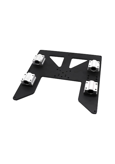 Koodmax 3d Baskı Z Ekseni Yatak Destek Plakası Prusa I3 Anet A8 A6 220x220mm+ 4 Adet Sc8uu Kaydırıcı