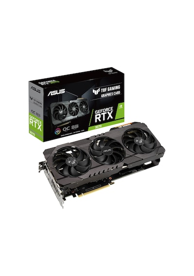 Asus NVIDIA GeForce RTX 3070 TUF OC TUF-RTX3070-O8G-GAMING 8 GB GDDR6 256 Bit Ekran Kartı