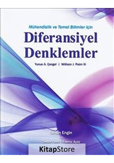Diferansiyel Denklemler  -  William J. Palm III  -   Yunus A. Çengel  -  İzmir Güven Kitabevi