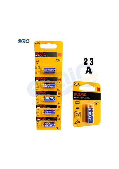 Kodak 23a-5 Ultra Alkalin 23a 12v Kumanda Pili, 5 Adet