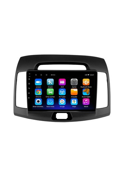 Hyundai Elantra Android Multimedya Sistemi 4-64 Cadence 2006-2009 +360 Kamera 9"