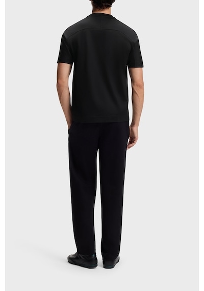 Boss % 100 Pamuk Regular Fit Bisiklet Yaka T Shirt Erkek T Shirt 50565042 001 Siyah