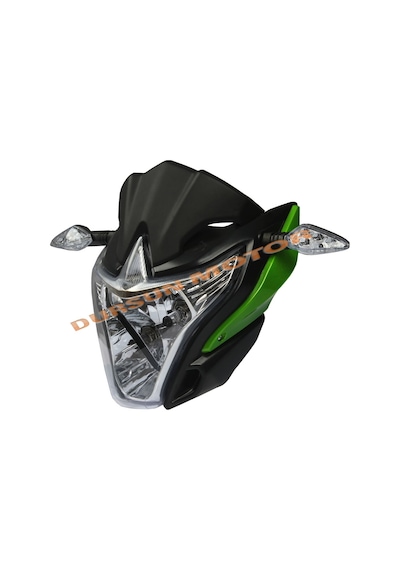 Kuba Cr1 150 Ön Far Çerçeve Panel Komple Yeşil