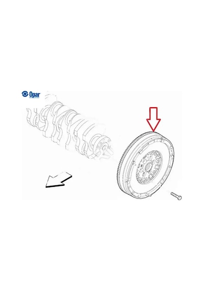 Volant Ducato 2.2d 2021- Opar 46352042 / 46351338 / 463515 46352042