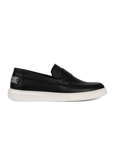 Greyder 67853 Hakiki Deri Erkek Sneaker Ayakkabı Siyah