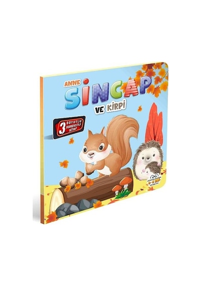 Anne Sincap ve Kirpi - 3 Boyutlu Hareketli Kitap
