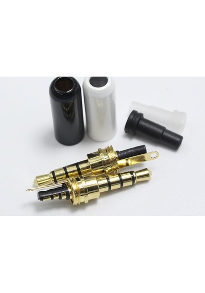 4 Boğumlu 3.5 Mm Stereo Erkek Jack Kaliteli - Siyah