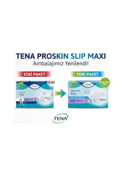 Tena 8 Damla Belbantlı Hasta Bezi Orta Boy M 72 Adet