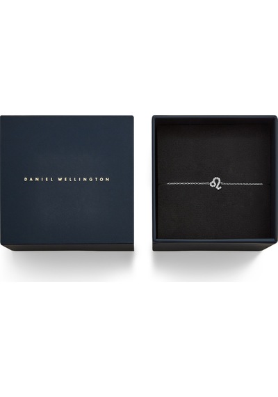 Crystal Zodiac Chain Bracelet Silver Gümüş