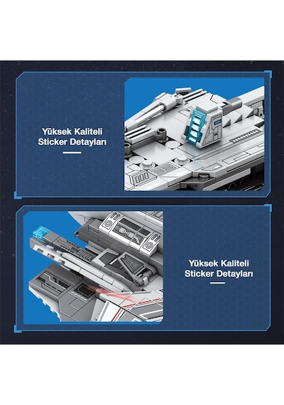 Reobrix 787 Lagrange Stingray Mq-25 Yaratıcı Yapı Blok Seti Building Blocks - 846 Parça