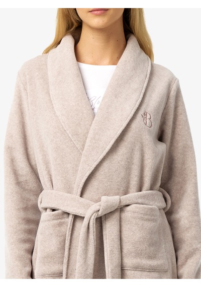 Blackspade Kadın Polar Sabahlık 52251 - Krem