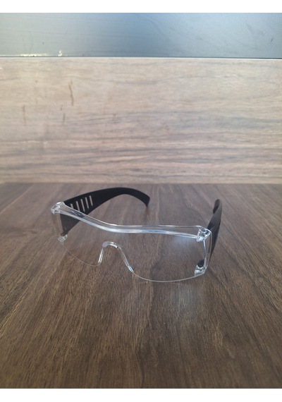 Genel İş Koruyucu Güvenlik Gözlüğü Şeffaf Polikarbon Lens Yan Korumalı Hafif Ve Ergonomik İş Gözlüğü