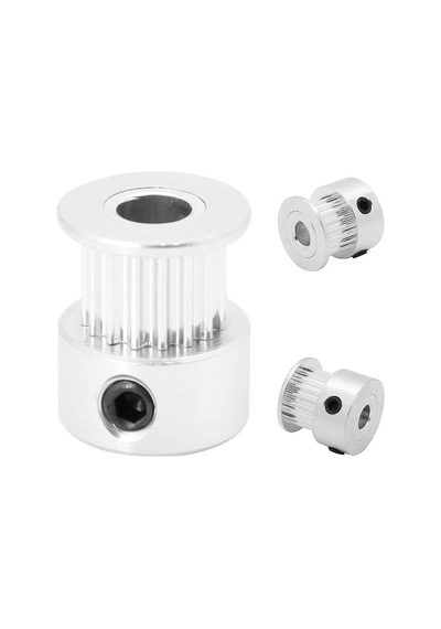 Koodmax Gt2 16x14 Diş 3mm Alüminyum Alaşım Dişli Senkron Zamanlama Kayışı Kasnağı