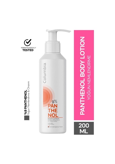 %9 Panthenol Nemlendirici Ve Onarıcı Vücut Losyonu 200 Ml - 852387759