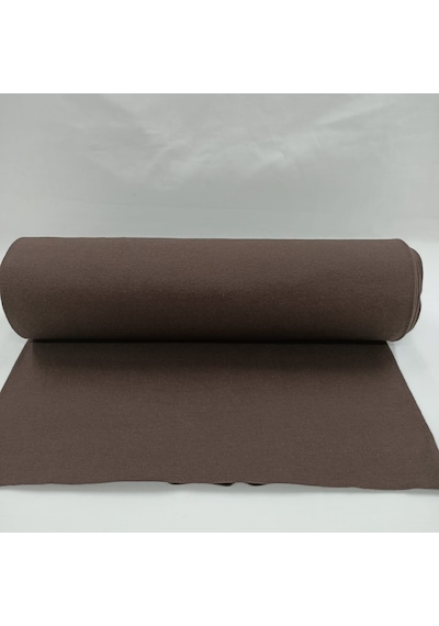 1 1 Bebe Kaşkorse Ribana Kumaş Kumaş Eni: 35 Cm Tüp %95 Pamuk %5 Elastan 032 Kahverengi