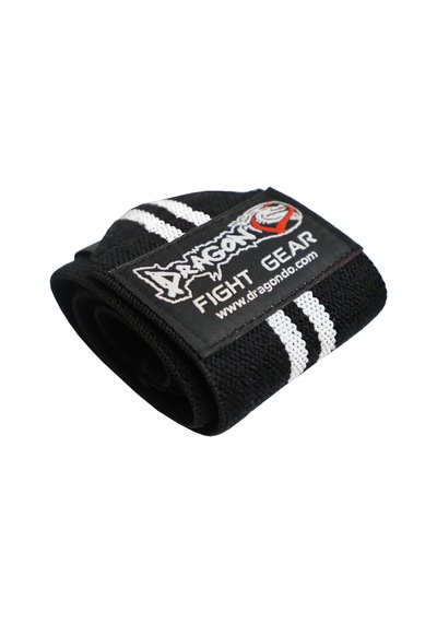 Dragondo 63911 Halter Ve Fitness Bilek Bandajı Yeni Seri Siyah - Beyaz