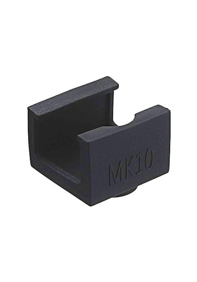 Koodmax 2 Adet 3d Yazıcı Mk10 Alüminyum Isıtıcı Blok Silikon Kılıfı - Siyah