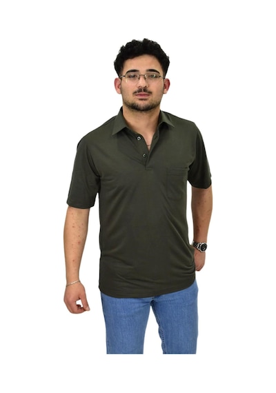 Raymons Erkek Büyük Beden Gömlek Yaka Tişört T6065 Bgl-st04540 Haki
