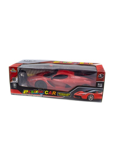 1:14 Ölçek Uzaktan Kumandalı La Ferrari Kırmızı Şarjlı Işıklı