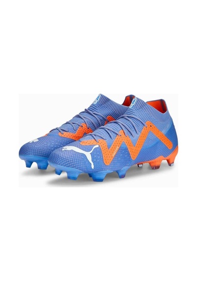Puma Future Ultimate Fg/ag Erkek Krampon 107165-01 Mavi - Turuncu