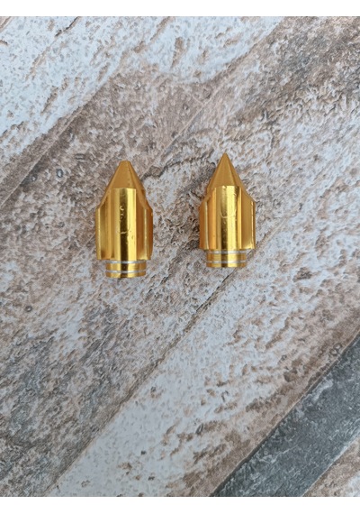 Mts Aliminyum Gold Fuze Sibop Kapağı 2'li Sibop Kapağı Uyumlu