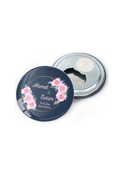 Yarendavetiyeotuz9 Metal Açacak Magnet Düğün - Nişan - Kına - Nikah - Söz (25 Adet) (517606584)