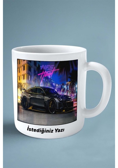 Need For Speed Oyun Baskılı Kupa Bardak Çift Taraflı Baskı Kişiye Özel Model 3 Çok Renkli