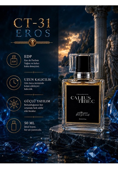 Calius Tibec Ct-31 Erkek Parfüm EDP 50 ML