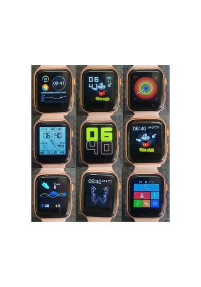 T500 Akıllı Saat Ios/android Uyumlu Smart Watch Siyah