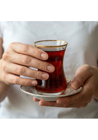 Mevlana Çay Siyah Bardak Poşet 50'li