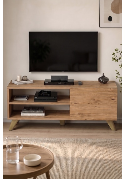 Tv Sehpası Kapaklı Tv Sehpası Raflı Tv Ünitesi Televizyon Sehpası 100 X 35 Cm Malta Çam Çam Tv Sehpası Kapaklı Tv Sehpası Raflı Tv Ünitesi Televizyon Sehpası 100 X 35 Cm Malta Çam Çam