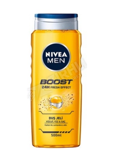 3 Adet Nivea Duş Jeli Boost 500 Ml Diğer