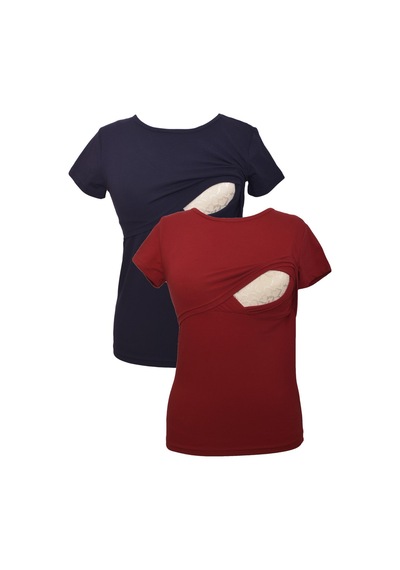 Luvmabelly Myra2502_2504 Emzirme Tshirt Seti
