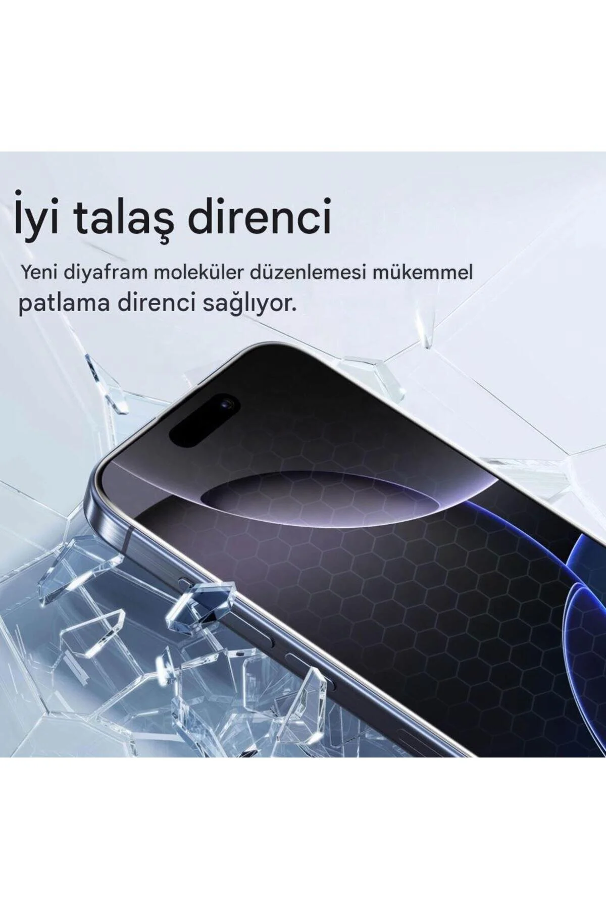 Apple Uyumlu iPhone 15 Pro Ekran Koruyucu 9h Kırılmaz Temperli Cam Çizilmez Parmak İzi Önleyici