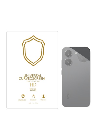 Microcase Xiaomi Redmi Turbo 5 İle Uyumlu Full Tpu Nano Arka Ekran Koruma Filmi - Ekm102