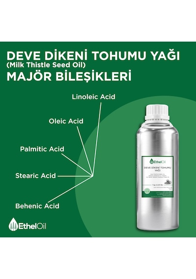 Etheloil Deve Dikeni Tohumu Yağı 1 KG