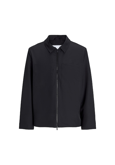 Jack & Jones Erkek Gömlek Yaka Ceket - Perfect - 12270677 Black Siyah Jack & Jones Erkek Gömlek Yaka Ceket - Perfect - 12270677 Black Siyah