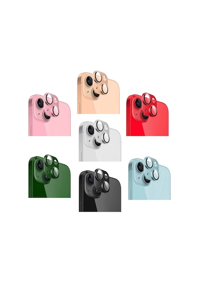 Apple Uyumlu iPhone 14 - Plus Kamera Lens Koruyucu Halka Set Al3130 561259509