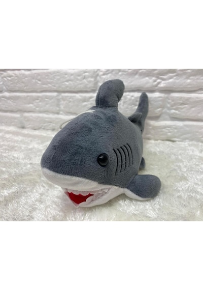 Baby Shark Peluş Köpek Balığı 25 Cm Gri