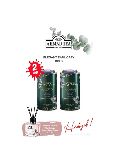 2 Kutu Kew Garden Elegant Earl Grey 100 G Ve Oda Kokusu