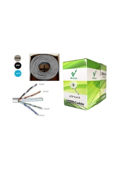 305Metre Cat6 İnternet Kablo 305 Metre Cat 6 Kablo İnternet Kablo