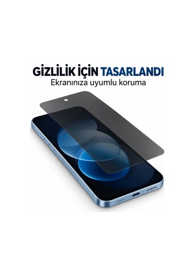 Redmi Note 17 Pro İle Uyumlu Hayalet Ekran Koruyucu 6.83 İnç, Yan Görüş Gizlilik Filtresi, Çizilmeye Dayanıklı Kırılmaz Nano Cam