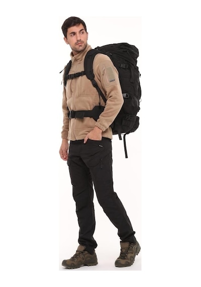 Single Sword Premium Kalite 100+10l Su Geçirmez Outdoor Sırt Çantası Siyah