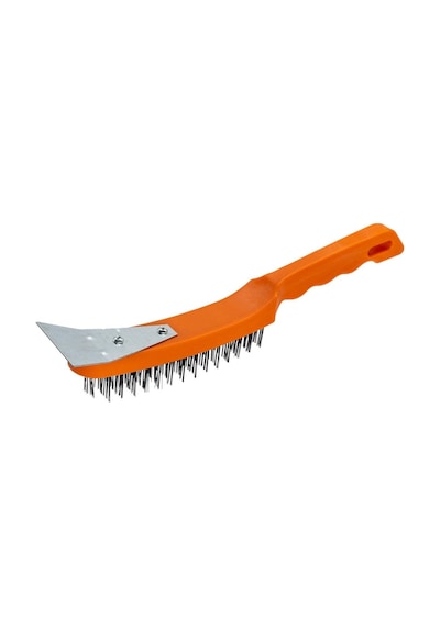 Metal Kazıma Spatulalı Çelik Tel Fırça 6137 270 MM