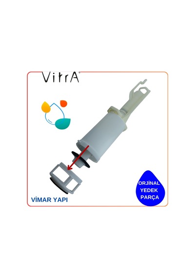 426231yp Boşaltma Yatağı + O-ring Beyaz - Gri