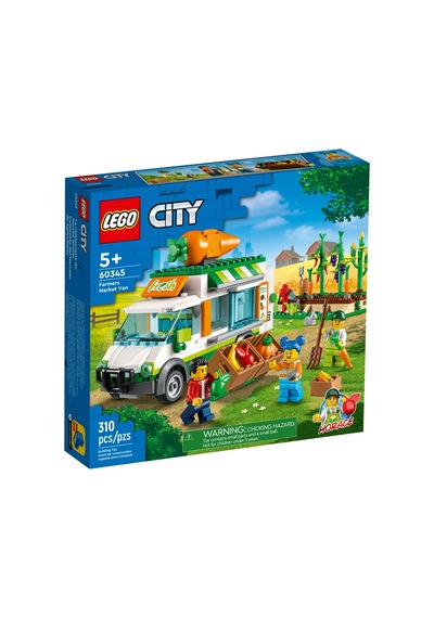 LEGO® City 60345 Çiftçi Pazarı Minibüsü 310 Parça