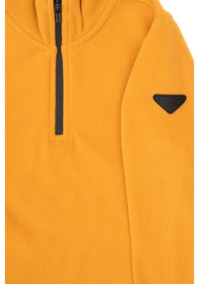 U.S. Polo Assn. Erkek Çocuk Hardal Yarım Fermuarlı Sweatshirt 50313841-VR072
