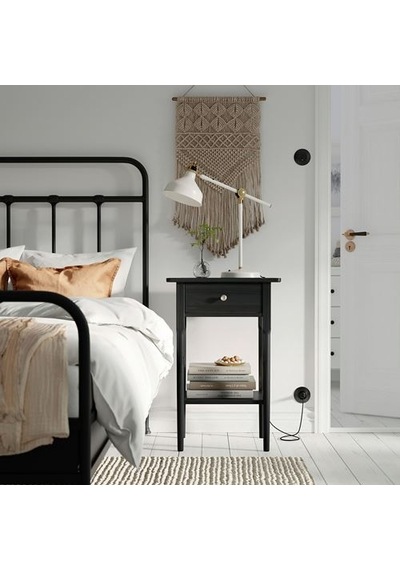 Ikea Blastasen Komodin, Siyah, 50x37x76 Cm